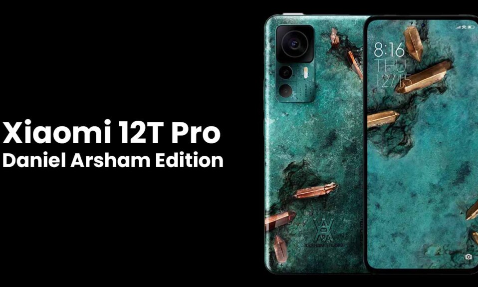 Xiaomi 12T Pro Daniel Arsham Edition in Turkey