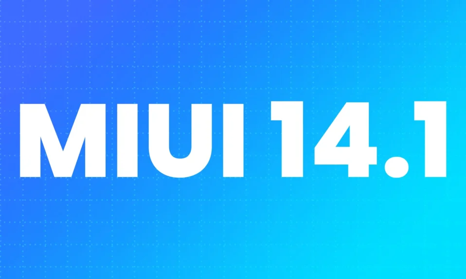 MIUI 14.1 Güncellemesi