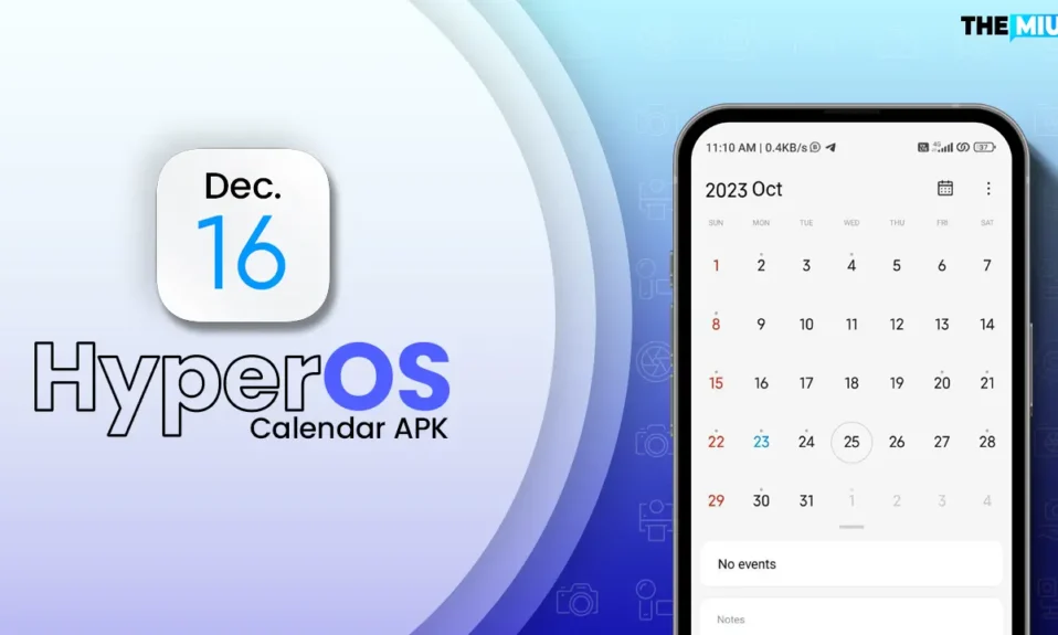 HyperOS Calendar APK En Son Sürümü İndirin ve Özelliklerini